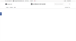 Desktop Screenshot of giorgiodimare.com